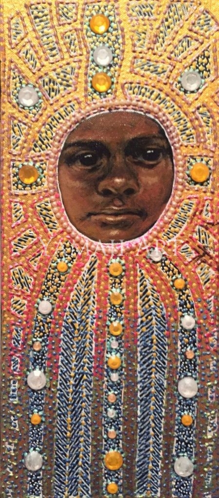 Icon to a stolen child - Garu Gabi (Quiet water) 2016