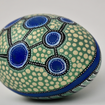 22/187- Hand painted Emu egg (Seven Sisters) - Image 2