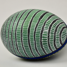 22/187- Hand painted Emu egg (Seven Sisters) - Image 3